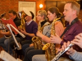 33 IMG 3868 Repetitie Muziek DezeFoto : 2015, Deurningen, jubileum, oud leden, plechelmus harmonie, repetitie, spolhoes